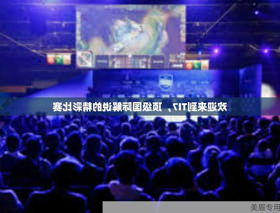 欢迎来到TI7，顶级国际解说的精彩比赛