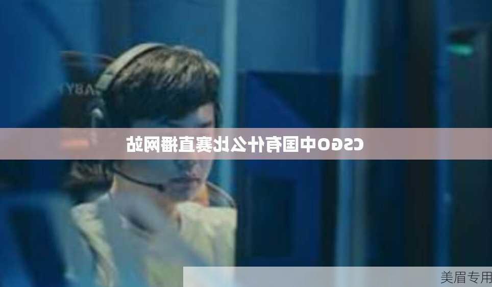 CSGO中国有什么比赛直播网站